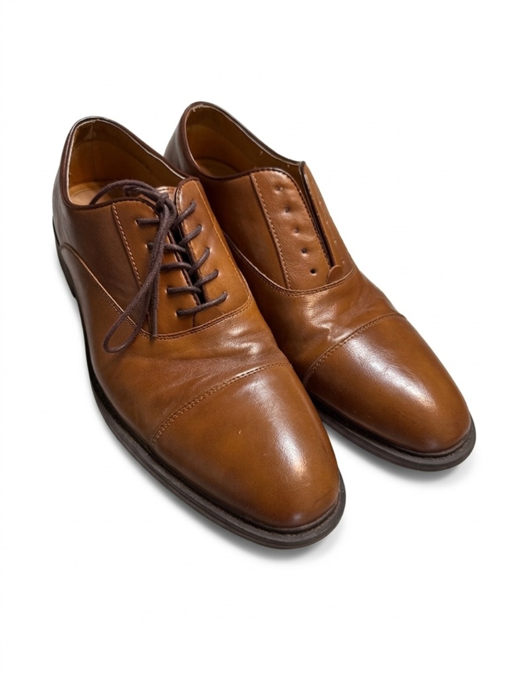 Goodfellow & Co Tan Leather Derby Shoes